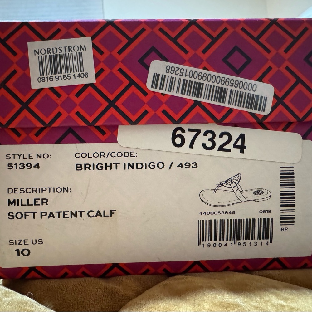Tory Burch Millers: Bright Indigo size 10